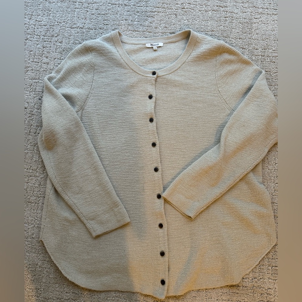Madewell Halstead Cardigan Sweater - like new condition size 2x